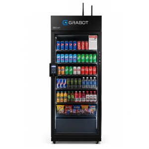 Distributeur automatique intelligent IA avec paiement par carte, pour boissons et snacks, reconnaissance visuelle IA et suivi en temps réel - Product Image 1