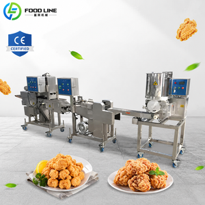<span class=keywords><strong>Machine</strong></span> de production de tempura végétal, ligne multifonctionnelle de panification et de friture - Product Image 1