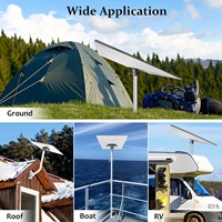 Kit d'adaptation de montage sur poteau de toit pour antenne Starlink V3 Gen3, pour tuyau de 1 à 1,5 pouces, installation facile pour support d'adaptateur de tuyau Starlink Gen 3