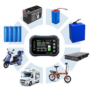 Juntek เครื่องวัดแรงดันไฟฟ้าแบตเตอรี่ลิเธียมมอนิเตอร์แสดงสถานะ400A KG140F รถยนต์12V KG-140F ความจุปัจจุบัน - Product Image 6