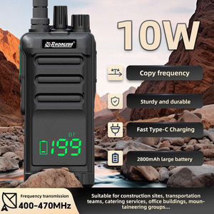 วิทยุสื่อสาร HX สำหรับ <span class=keywords><strong>SenHaiX</strong></span> GT-8 คุณภาพสูง 10W UHF 400-470MHz คลื่นความถี่เดียว ระยะไกล 5-8 กม. วิทยุสื่อสารสองทาง - Product Image 2