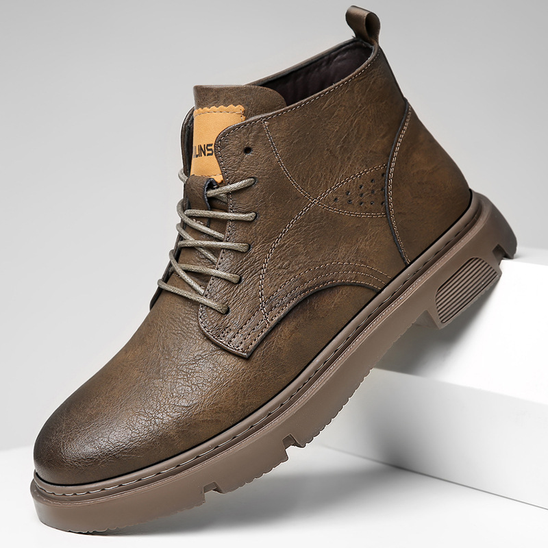 Zapatos planos caqui
