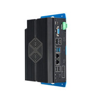 Contrôleur PC industriel haute performance à double LAN, 4 ports COM, triple affichage, processeur Core I3 I5 I7 1125G4 1155G7 1195G7, ordinateur embarqué