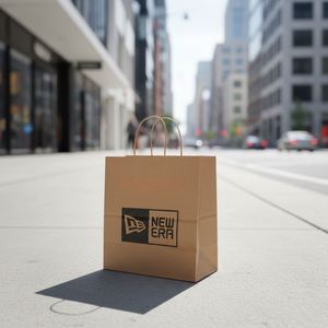 Bolsas de Papel con Logotipo Personalizado al por Mayor, Bolsas de Regalo Negras y Marrones de Lujo con Asas, Empaque Ecológico y Duradero para Minoristas - Product Image 1