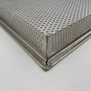 Bandeja de Horno de <span class=keywords><strong>Acero</strong></span> <span class=keywords><strong>Inoxidable</strong></span> 304/316, Resistente, Profunda, con Asas, para Pan, Pasteles y Panadería Industrial - Product Image 6