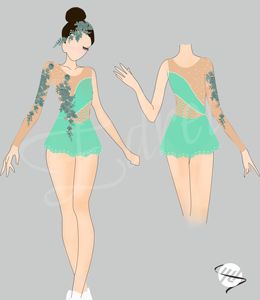 <span class=keywords><strong>Justaucorps</strong></span> <span class=keywords><strong>de</strong></span> scène infusé en spandex <span class=keywords><strong>de</strong></span> haute qualité pour le patinage, le ballet <span class=keywords><strong>de</strong></span> danse sur glace et les compétitions contemporaines - Product Image 6