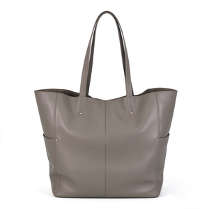 Genuine Leather Tote <b>Bag</b> for Women Large Capacity Soft Cowhide <b>Work</b> Shoulder Handbag - Product Image 6