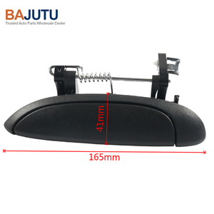 Poignées de porte auto utilisées pour Dacia-Nissan PLATINA 2002-2010 Clio Megan 7700433075 Poignée de porte extérieure côté gauche/Noir - Product Image 2