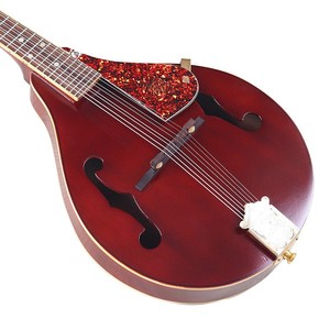 Mandolina en stock con pequeña imperfección, 26 pulgadas, marrón rojizo, mandolina de ocho cuerdas, instrumento musical. - Product Image 4