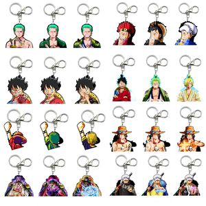 150 Diseños al por Mayor, Llaveros de Anime de <span class=keywords><strong>One</strong></span> <span class=keywords><strong>Piece</strong></span> de Luffy, Lindos Llaveros Acrílicos 3D Lenticulares para Colgar en Bolsos o Teléfonos Móviles - Product Image 1
