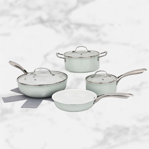 Ensemble de casseroles antiadhésives, légères <span class=keywords><strong>et</strong></span> pratiques pour faire frire, pot à lait, cuisinière électrique domestique - Product Image 3