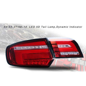 <span class=keywords><strong>Feux</strong></span> <span class=keywords><strong>arrière</strong></span> LED modifiés pour <span class=keywords><strong>Audi</strong></span> <span class=keywords><strong>A3</strong></span> 03-12, avec <span class=keywords><strong>feux</strong></span> de position et clignotants séquentiels - Product Image 2