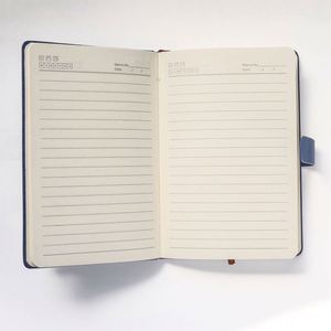 Agenda 2025 para Salud Mental, Personalizable, A5, Tapa Dura de Cuero, Diario de Lectura, 100 Hojas, para Regalo Empresarial - Product Image 4