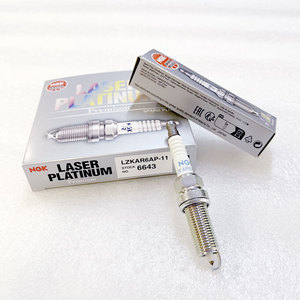 หัวเทียน NK bujias de autos ของแท้ปลั๊กเลเซอร์แพลทินัม6643 Lzkar6ap-11สำหรับนิสสัน - Product Image 5