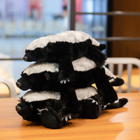 Peluche super douce en forme de lapin, jouet anti-stress, finition lavée, poupée de personnage de leader dominant africain, tête plate, modèle frère