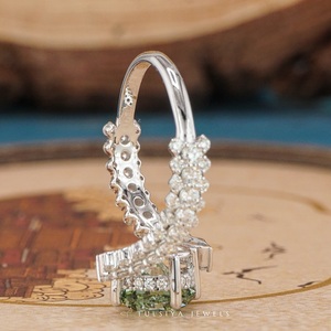 แหวนเพชรเครื่องประดับที่ดีมีสไตล์ดีไซน์เนอร์ที่ได้รับแรงบันดาลใจจากดีไซน์เนอร์ด้วยเพชรคุณภาพระดับพรีเมียมและงานฝีมืออันงดงาม - Product Image 4