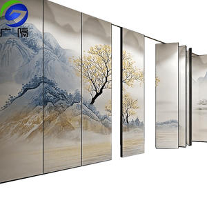 <span class=keywords><strong>Cloison</strong></span> Mobile de Style Moderne, Nouvelle <span class=keywords><strong>Cloison</strong></span> Commerciale Pliable Insonorisée en MDF de 5 mm d'Épaisseur pour Salon – Vente Directe - Product Image 6