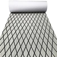 Nouveaux tapis de pont modernes en EVA marin à motif losanges, antidérapants et auto-adhésifs pour bateaux et revêtements de sol marins extérieurs