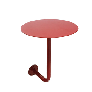 Loft phong cách công nghiệp nhỏ vòng sắt màu xám Bàn cà phê bên bảng với Wall Mount cho quán cà phê - Product Image 4