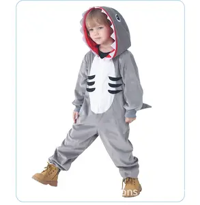 Requin bébé garçons Mardi Gras carnaval Costume enfants fête Costume enfants Robe & Hot-vente dessin animé pyjamas Animal Costume