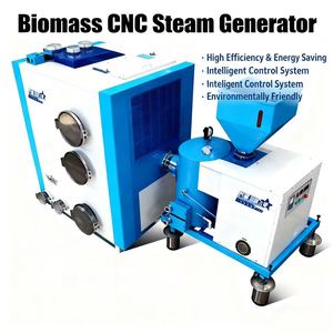 Caldera de Agua Caliente Industrial Automática Vertical de Tubos de Fuego de 200 kg, Caldera de 0.5 Toneladas para Planchado de Ropa, Ahorradora de Energía - Product Image 3