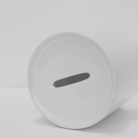 Tirelire en céramique vierge pour sublimation, vente en gros,