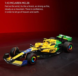 2024 MCL38 Licence Produit <span class=keywords><strong>Burago</strong></span> 2024 <span class=keywords><strong>F1</strong></span> 1:43 (Sans Casque) Simulation Alliage Modèle De Voiture 4 #81 # - Product Image 5