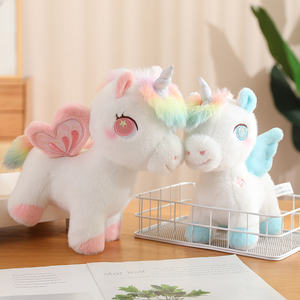 5 dimensioni di alta qualità colorati animali di peluche giocattoli unicorno peluche unicorno peluche unicorno con ala - Product Image 2