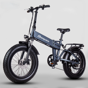 Bicicleta Eléctrica Plegable <span class=keywords><strong>de</strong></span> 1000W 48V, Neumáticos Gruesos <span class=keywords><strong>de</strong></span> 20*4.0, 7 Velocidades, hasta 43km/h, Alcance Máximo <span class=keywords><strong>de</strong></span> 70KM, Bicicleta Urbana Plegable, E-<span class=keywords><strong>MTB</strong></span> - Product Image 4
