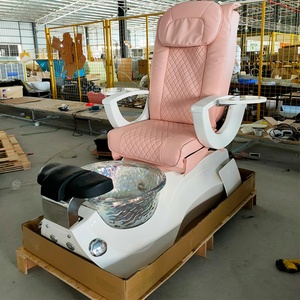 Kisen Multifunctional Black White Pink Throne Manicure Luxury Pedicure Chair with <b>Remote</b> <b>Control</b> for Beauty Salon - Product Image 6