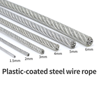 Câble métallique en acier inoxydable 304, construction 7x7, de 0,8 mm à 10 mm, norme AISI, finition de surface TSHS brillante, fourni par l'usine