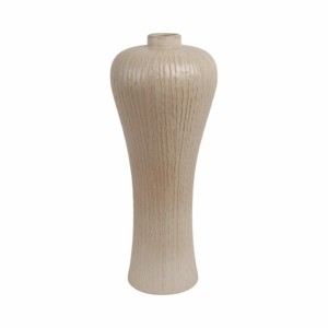 Vaso da terra alto e allargato in ceramica moderna per soggiorno, decorazione per la casa, elegante - Product Image 4