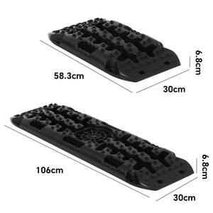 होमफुल ऑफ रोड ट्रैक्शन बोर्ड Hdpe वाहन रिकवरी ट्रैक बर्फ मिट्टी के लिए फिट ट्रक सुव जीप एटीवी - Product Image 5