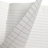 Cahier d'exercices scolaires 200 x 148 mm, ligné, reliure piquée, pour les élèves du Kenya et de Tanzanie