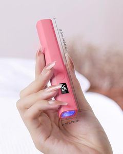 Sèche-ongles LED UV portable LANGMA 5W rose pour ongles en gel, mini-sèche-ongles avec écran LCD et USB, séchage rapide, rechargeable, pour usage en salon - Product Image 6