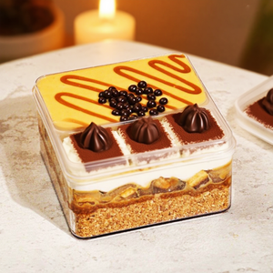 Venta al por mayor de vasos de plástico con tapa transparente tiramisú pastelería contenedor embalaje <span class=keywords><strong>pastel</strong></span> caja para Mousse <span class=keywords><strong>pastel</strong></span> de estilo occidental - Product Image 4