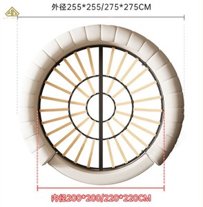 Nuovi Prodotti <span class=keywords><strong>2026</strong></span>: Set di Mobili per Camera da Letto di Lusso Italiano, Letto Matrimoniale King Size di Alta Gamma con Grande Testiera Moderna Imbottita - Product Image 2