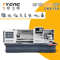 Tour CNC CK6150 certifié CE, système de commande GSK, tour à tournage CNC, tour CNC pour métaux à vendre