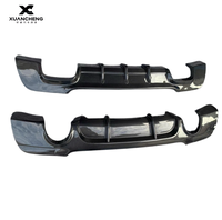 Diffuseur arrière en fibre de carbone pour BMW Série 3 E92, compatible avec le pare-chocs M Tech BMW 2007-2012
