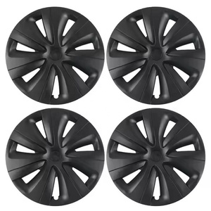 18 pouces pièces de voiture couverture de moyeu de roue voiture protection externe moyeu de voiture pour Tesla modèle <span class=keywords><strong>3</strong></span> Highland <span class=keywords><strong>enjoliveur</strong></span> - Product Image 5