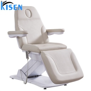 Luxury Durable Spa Massage <b>Table</b> Beauty Chair <b>Folding</b> Used Electric Facial Bed for Salon Furniture - Product Image 1