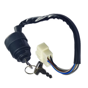 Interruttore di accensione di avviamento chiave <span class=keywords><strong>serratura</strong></span> <span class=keywords><strong>porta</strong></span> elettrica per moto ATV UTV Kawasaki Yamaha - Product Image 3