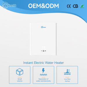 Cabezal de Ducha Eléctrico Instantáneo sin Tanque, <span class=keywords><strong>Calentador</strong></span> de Agua Eléctrico sin Tanque para Baño, Cocina, Debajo del Fregadero, 220V 110V - Product Image 5