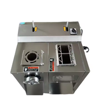 Machine à découper la viande multifonctionnelle en acier inoxydable pour restaurant, hachoir à viande électrique industriel et machine à trancher