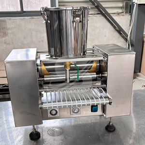 Machine de fabrication de crêpes industrielle automatique 110V 220V Machine de fabrication de rouleaux de printemps vietnamiens à <span class=keywords><strong>mille</strong></span> couches - Product Image 4
