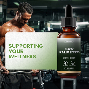 OEM 자체 브랜드 쏘팔메토 액상 추출물 에너지 보충제 남성 건강을 위한 쏘팔메토 드롭스 - Product Image 2