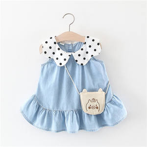 Vestidos de Fiesta de Cumpleaños Elegantes y Sencillos para Niñas, Diseño para Niña Pequeña de 2 Años en Verano - Product Image 1