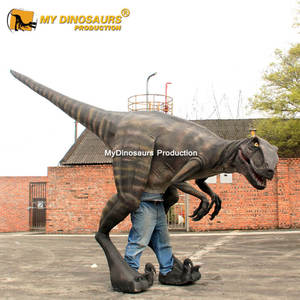 MY Dino-Accesorios <span class=keywords><strong>de</strong></span> película CP51, disfraz <span class=keywords><strong>de</strong></span> Halloween para adultos, dinosaurio, Velociraptor - Product Image 5