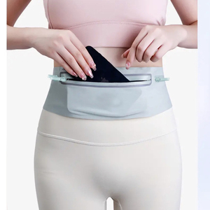 Unisex mobiele telefoon buitensport heuptas lichtgewicht waterdicht onzichtbare heuptas anti-diefstal ritssluiting mode - Product Image 5
