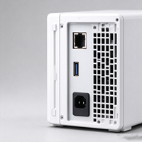   DS124 1 Bay Network Attached Storage NAS 1GB DDR4 1GbE 2 USB3.2 Gen1 DiskStation Private Cloud Server Tanpa Hard Drive